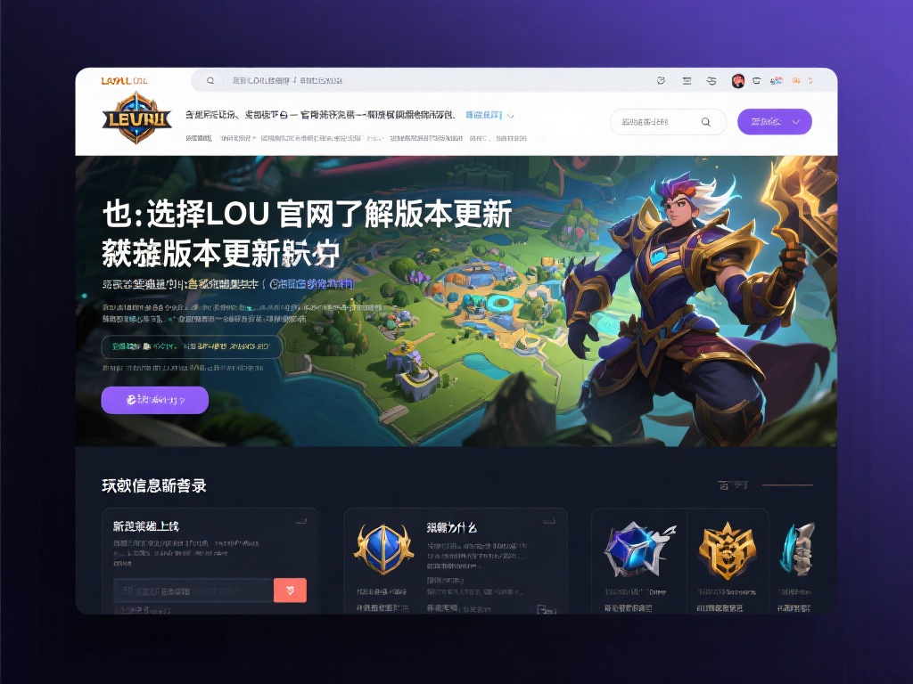 为什么选择LOL官网了解版本更新
在众